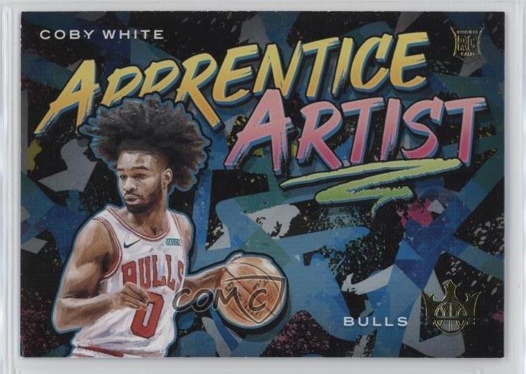 2019-20 Panini Court Kings Apprentice Artists Coby White #21 Rookie RC 6e0