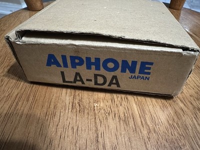 Aiphone LA-DA Flush Mount Weather Resistant Intercom Substation  Stainless Steel