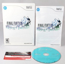 Final Fantasy Crystal Chronicles: Echoes of Time Nintendo Wii Complete CIB!