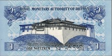 BHUTAN 2006 BANKNOTE 1 NGULTRUM MF132767