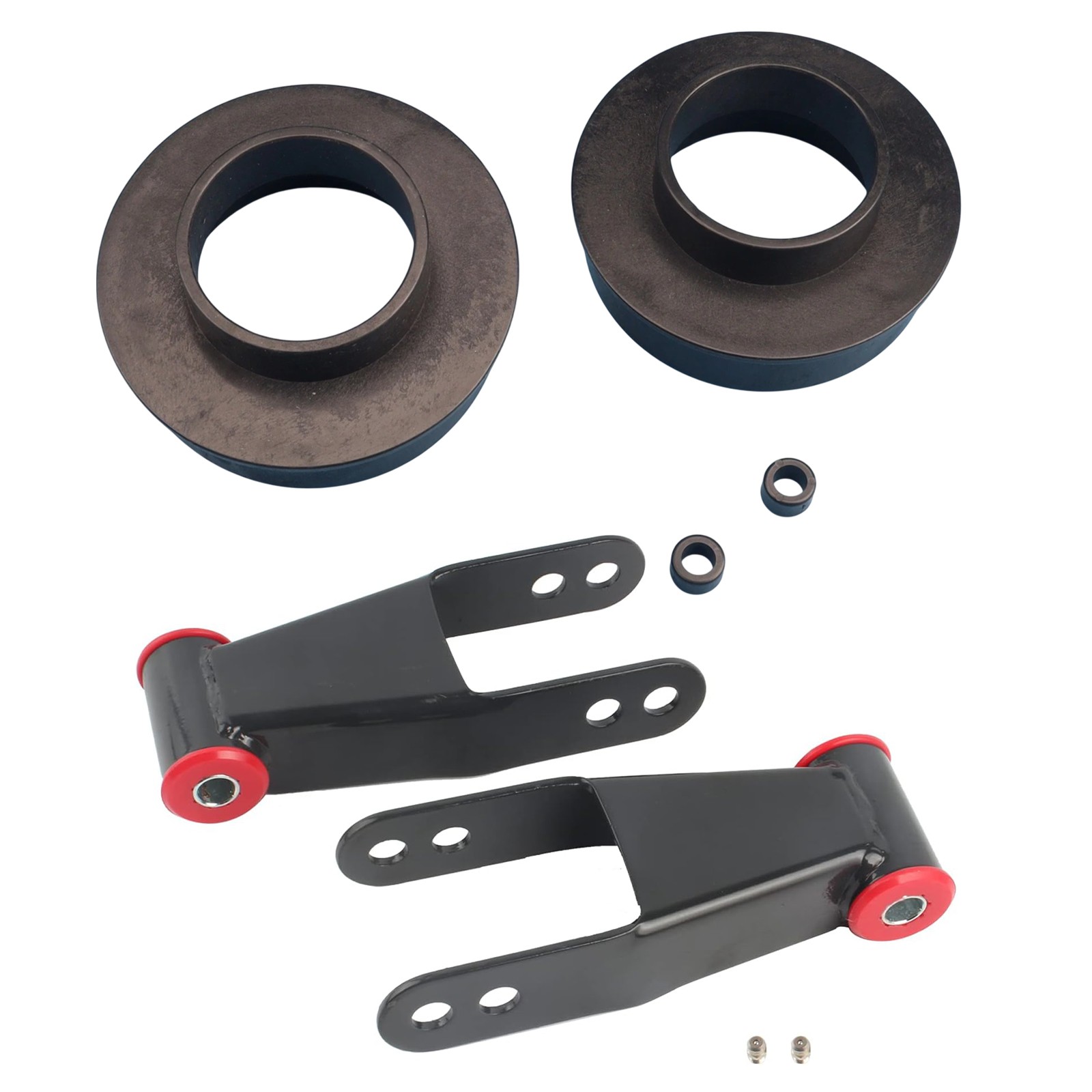 For 87-04 Dakota Durango 2WD Front 3" Rear 2'' Lift Kit+Shock Extender Nylopn