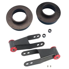 For 87-04 Dakota Durango 2WD Front 3" Rear 2'' Lift Kit+Shock Extender Nylopn