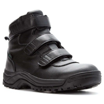 New Propet Cliff Walker Tall Hiking  Mens Black Casual Boots MBA033L (M12EEE)!!