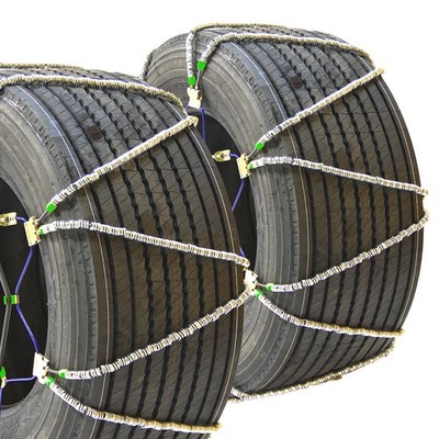 Titan Diagonal Cable Tire Chains Snow/Ice Covered Roads 17.64mm 11.00-22
