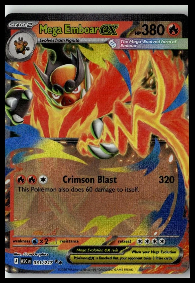 Emboar Ex Pokémon TCG Cards for sale | eBay