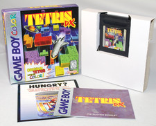Tetris DX GBC Game Boy Color Complete CIB Very Good Condition! RARE FOIL BOX!