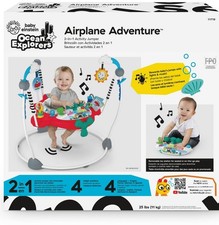Baby Einstein Activity Jumper Airplane Adventure 2-in-1
