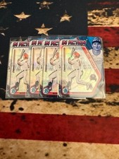 2025 Bowman Draft Chrome Baseball Eli Willits In Action Base Insert Lot Of 4