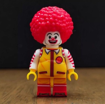 3D Mcdonald Klemmbausteine Custom Konstruktionsbausatz Baustein