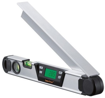 Laserliner digitaler Elektronik Winkelmesser ArcoMaster 40 Flip-Display + Tasche
