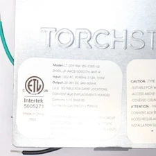 Torchstar Globr J-Box LED Recessed Light LT-DDY15W-35V-C300-V2