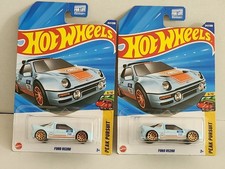 Hot Wheels Ford Rs200 Lot Of 2 Case A Peak Pursuit 164