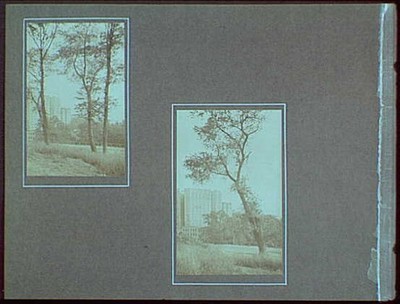 1912 Apartment Buildings Landscape Architectural Interiors Photo Print