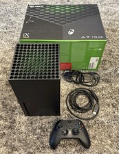 Microsoft Xbox Series x 1TB Black Console With Controller And Box