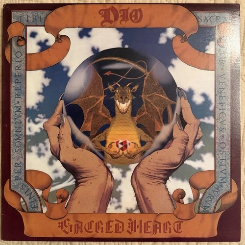 Dio - Sacred Heart  Original 1st Press Vinyl LP Record 1985 Warner Bros. 1-25292