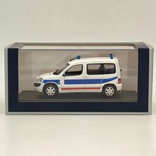 Norev 1/43 BERLINGO 2004 Police fluviale Paris Diecast Model Cars White