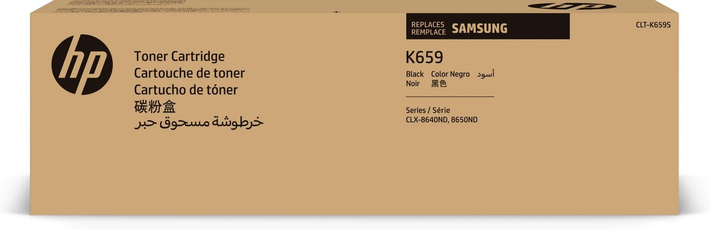 Genuine Samsung CLT-K659S (SU227A) Black Toner Cartridge Open