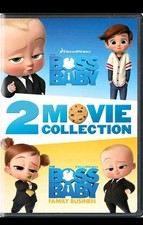 The Boss Baby 2-movie Collection DVD - Animated Kids Movie with Alec Baldwin