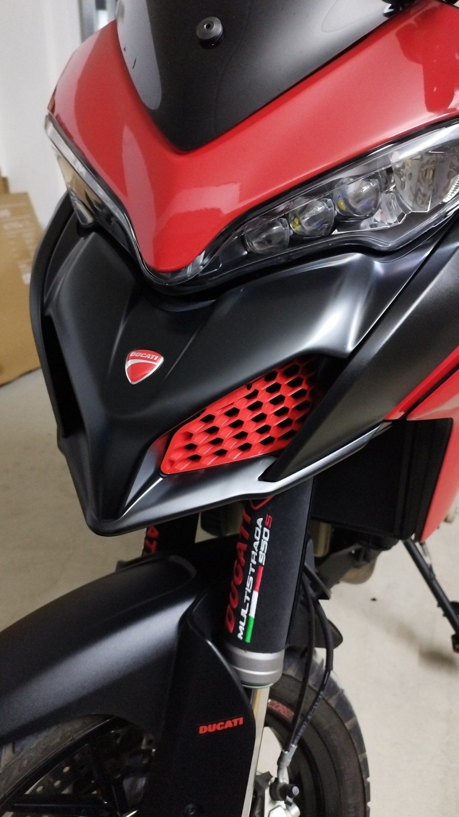 TUBI RADIATORE OLIO DUCATI MULTISTRADA 1200 2013-2014 / OIL RADIATOR
