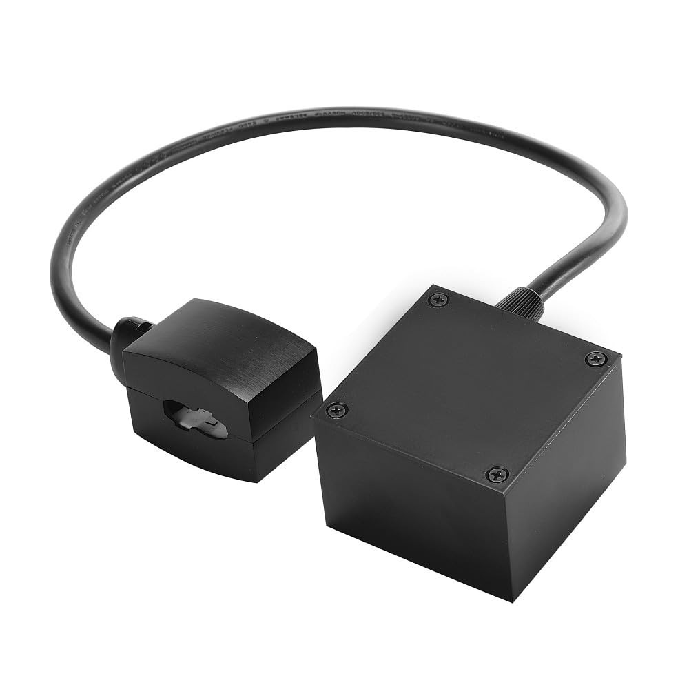 Rail d'alimentation robuste EASYTEC II noir, connexion directe 230V