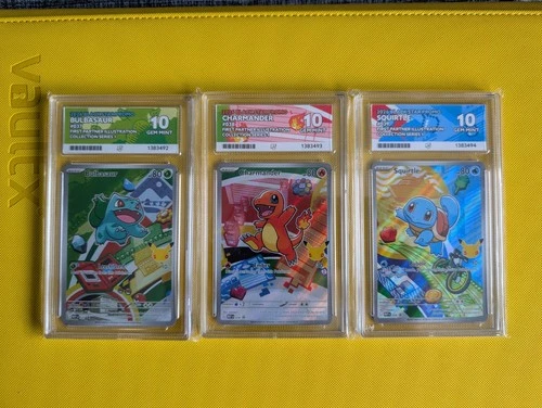 Pokemon First Partner Kanto Gen 1 Ace 10, Perfect Subgrades, Sequential