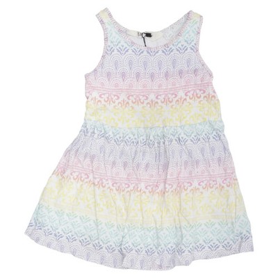 H&M, Kleid, Größe: 92, Mehrfarbig, Baumwolle, Medaillon, Mädchen #PwD