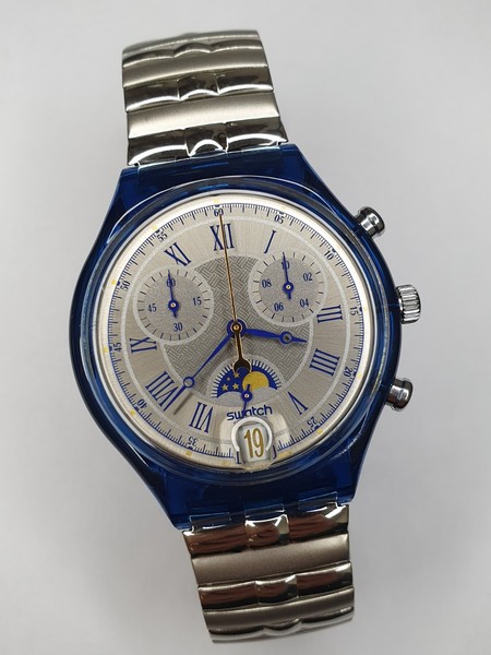 Swatch Moon Date SCN402 - fonctionne - 37mm