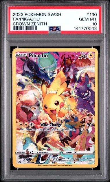 み*み様 PSA10 2023 POKEMON ピカチュウ ART RARE Preços baixos em Cartões de jogo de cartas colecionáveis