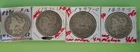 lot of 4 SCARCE date Morgan Silver  dollars 1896-O, 1896-S, 1897-O, 1898-S