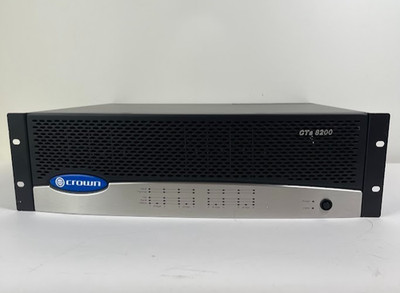 Crown CTs 8200 8-Channel Power Amplifier 200W Per Ch Commercial Rack Mount