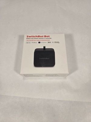 SwitchBot Bot Smart Switch Button Pusher, Black - NEW (open box)