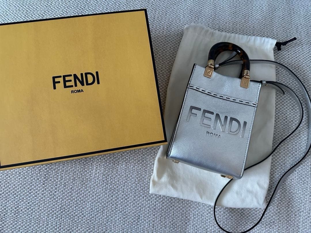 FENDI Sunshine Mini Silver
