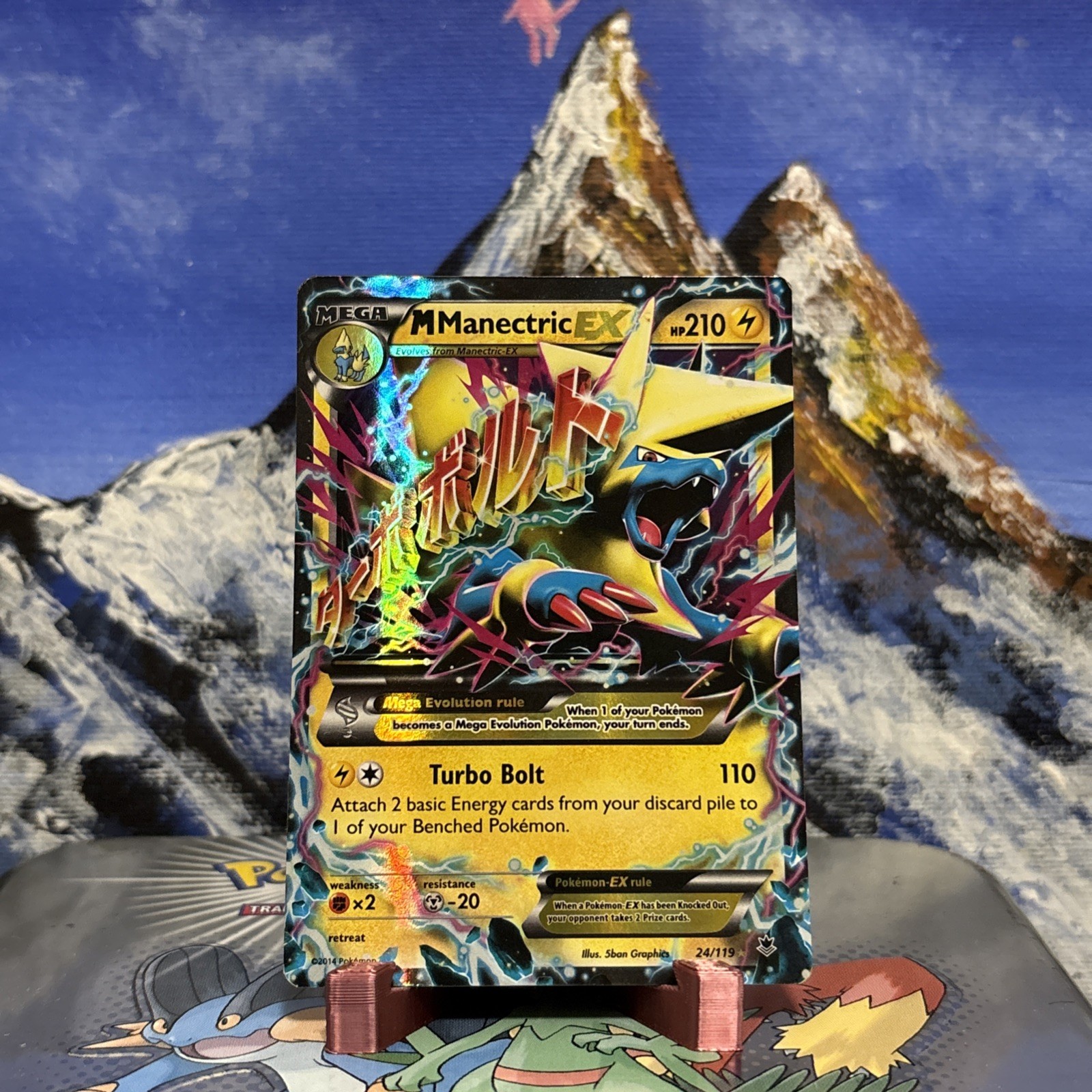 M Manectric EX - 24/119 Pokemon XY Phantom Forces - Holo MP