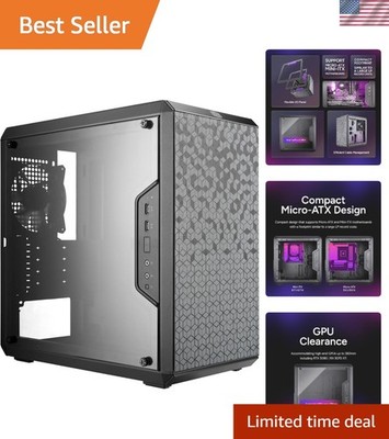 MasterBox Q300L: Compact Micro-ATX Case with Modular I/O & Magnetic Filters