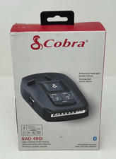 NEW Cobra RAD 490i Radar and Laser Detector High Contrast OLED Display FREE