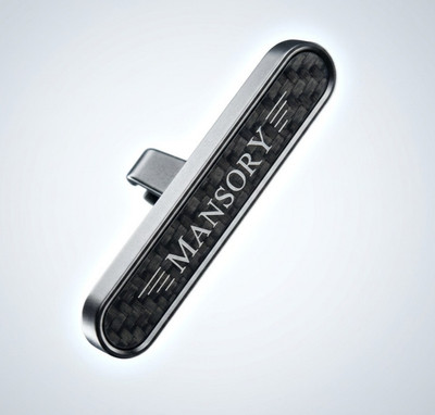 Genuine MANSORY Fragrance Dispenser Carbon Metal Refillable Air Freshener Car