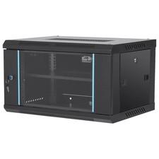 6U Wall Mount Network Server Rack Cabinet Enclosure 15.5'' Deep Door Lock