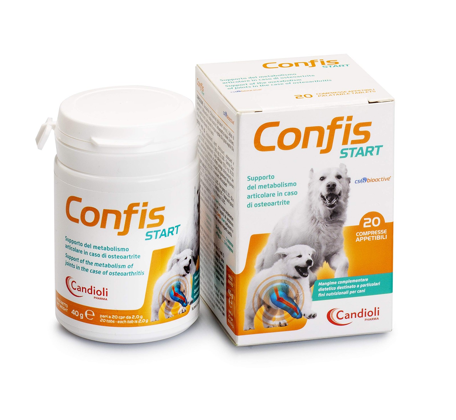 Confis Start 20 CPR Candioli: Il Top per Cuccioli e Cani Sportivi