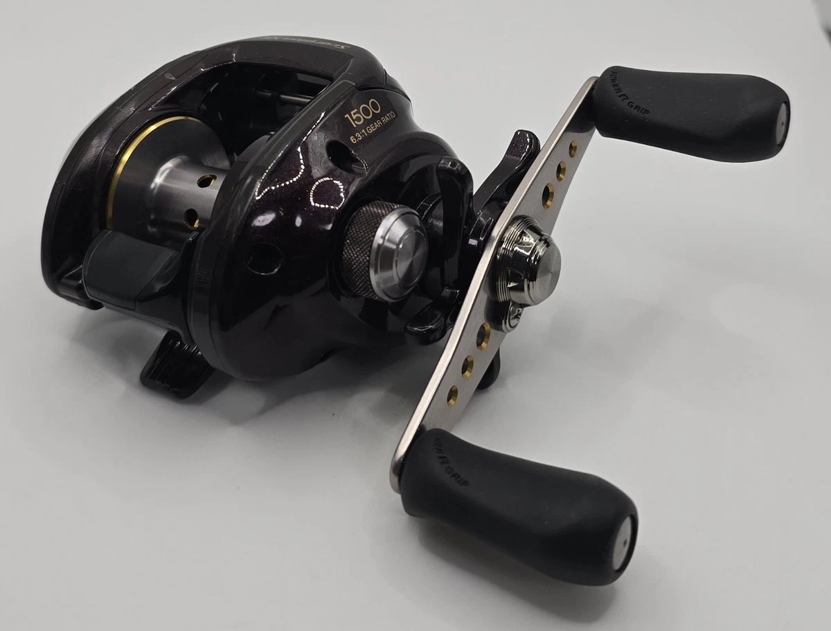 Moulinet De Pêche Shimano Scorpion XT 1500 - Pour Droitier - Ratio 6.3:1 - Capacité 12lb/165m - Occasion Avec Usure