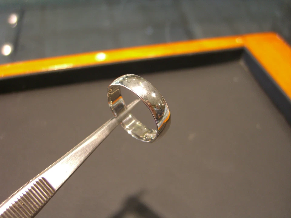 SCOTT KAY DESIGNER FINE MEN'S RING PLATINUM WEDDING BAND RING WOW SIZE 10 - Image 2 of 4