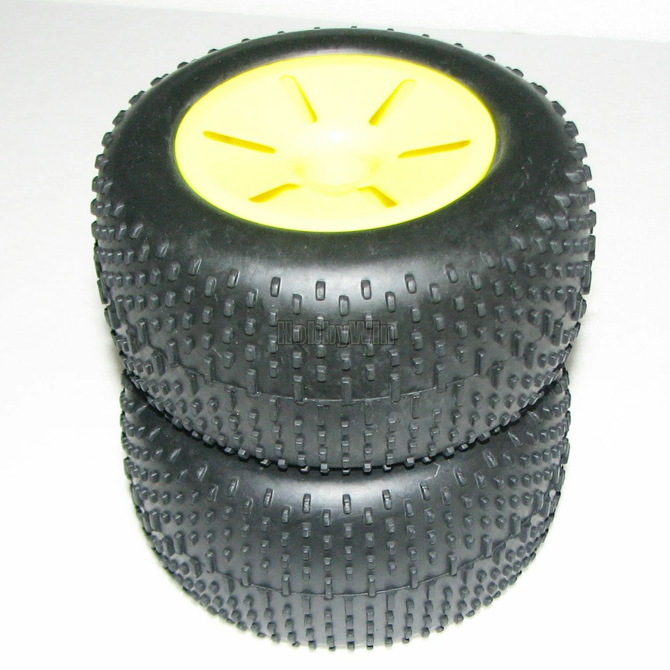 HSP Piezas 17703 Buje Amarillo Truggy Rueda Completa 2P para HiMOTO 1/10 RC Camión Foto 3 de 4