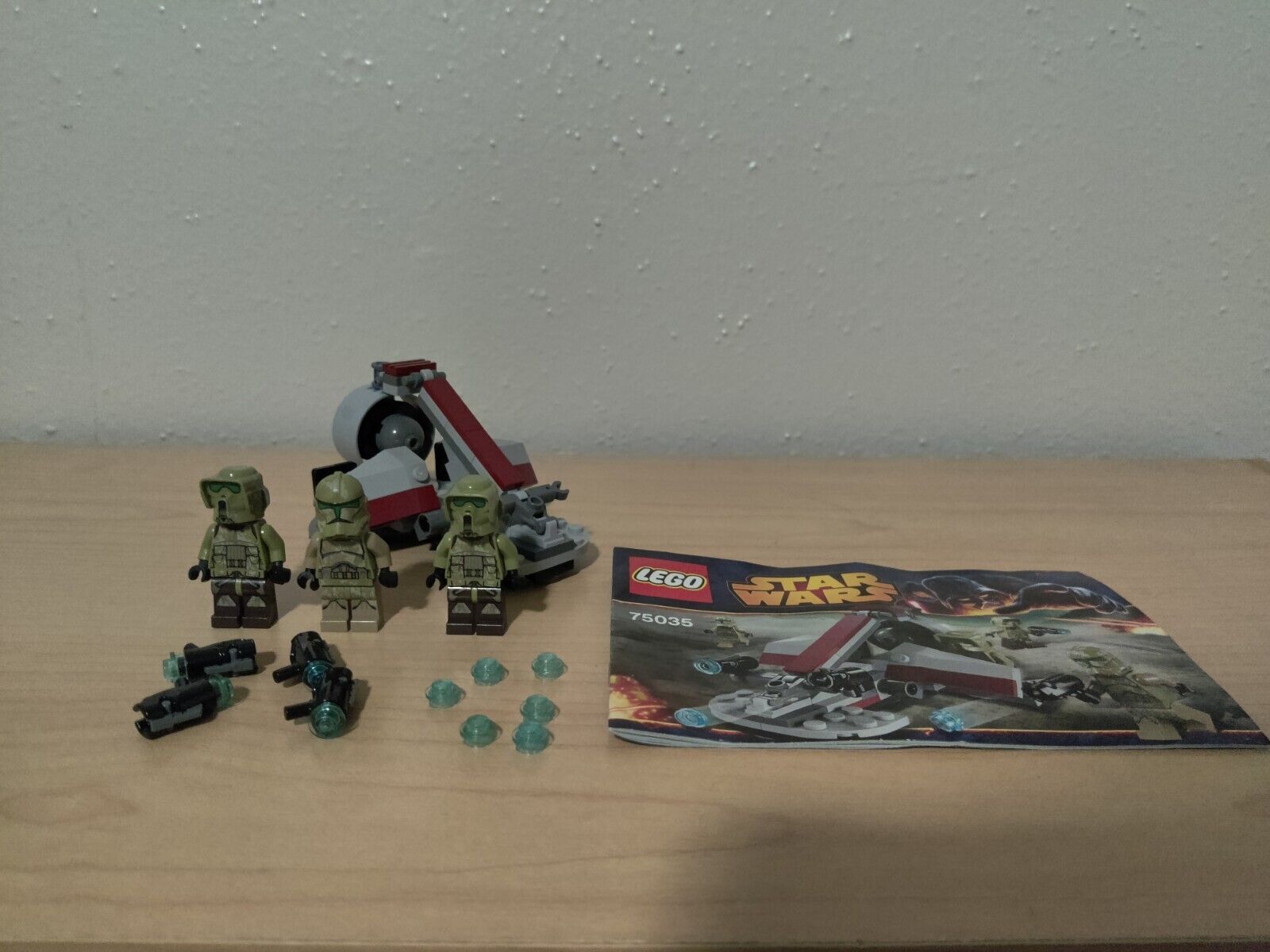 LEGO Star Wars: Kashyyyk Troopers (75035) With Manual Incomplete 