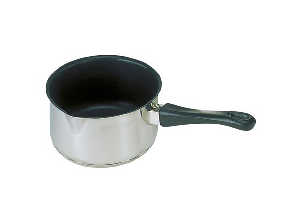 Karl KrüGer 2014B Stieltopf 14 Cm Inhalt 0,9 Liter Edelstahl Mit Antihaftbesc...-image