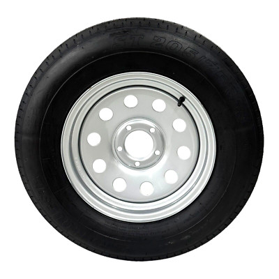 Trailer Tire On Rim ST205/75R15 Radial LRC 5 Lug 5x5” Modular Wheel ...