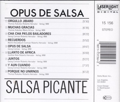 VARIOUS ARTISTS SALSA PICANTE [LASERLIGHT] NEW CD