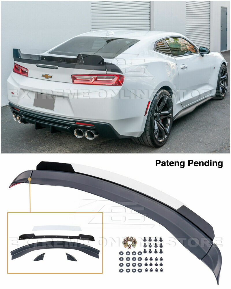 EOS 1LE V2 Style Extended Rear Spoiler Wing Clear Wickerbill