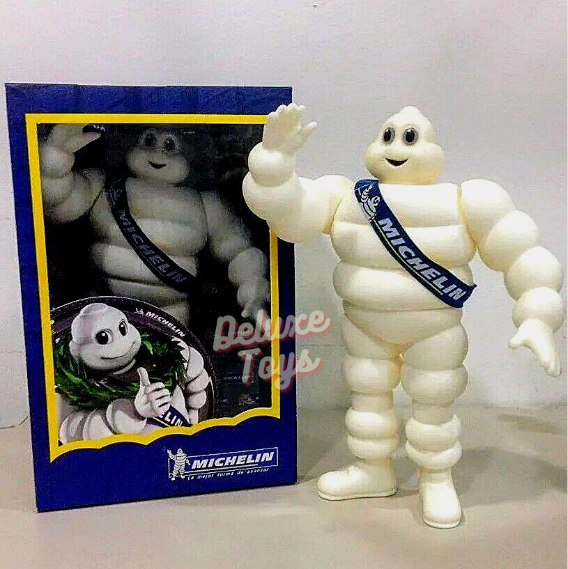 RARE MICHELIN MAN RUBBER FIGURE BIBENDUM MASCOT 8