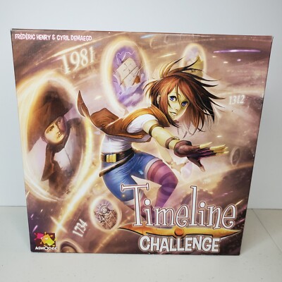 Timeline Challenge Board Game Asmodee By Frédéric Henry & Cecil Demaegd