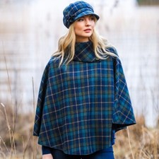 Ladies Irish Tweed Poncho (401)