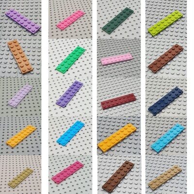 LEGO  4x Stein Platte Flach Basic Brick 2x8- 3034 - diverse Farben